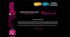 Desktop Screenshot of lujurias.net